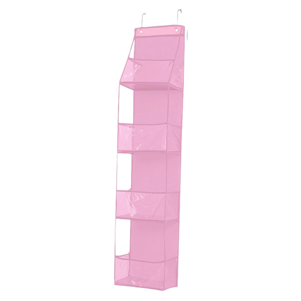 4Layer Multi-functional Fabric Storage Bags Hanging Bag for Behind The Door Underwear Bra Pants Clothes Toys Doll Organizer