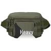 Li Shen Men's Tactical Double-Layer Waist Pack
