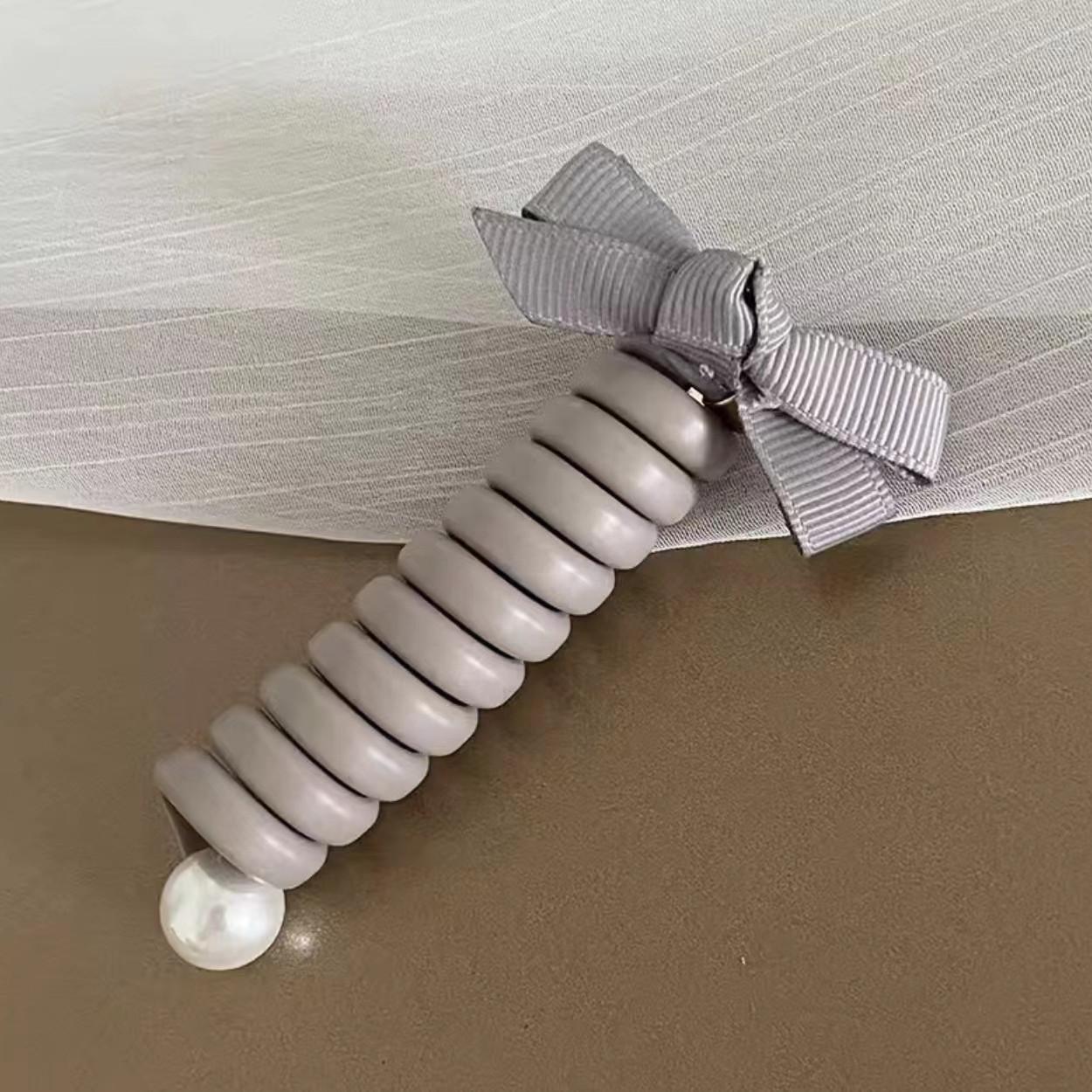 

Женские модные аксессуары для волос, телефонная линия, петля для волос, золотой цвет, хвостик, веревка, милые резинки, головной убор для девочек с цветочным узором