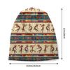 Custom African Tribal Native American Kokopelli Bonnet Hats Cool Knitting Hat For Women Unisex Winter Warm Skullies Beanies Caps