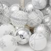 Y 6Pcs 6CM Christmas Balls Hanging Xmas Tree Pendant Ornaments for Party Wedding Decor New Year Navidad Gifts  Home Decoration