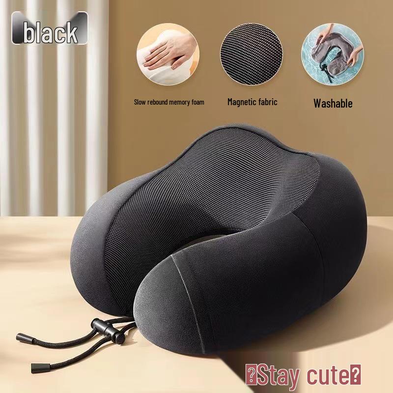 Bærbar U-formet Reisepute med Memoryskum for Studentstøtte