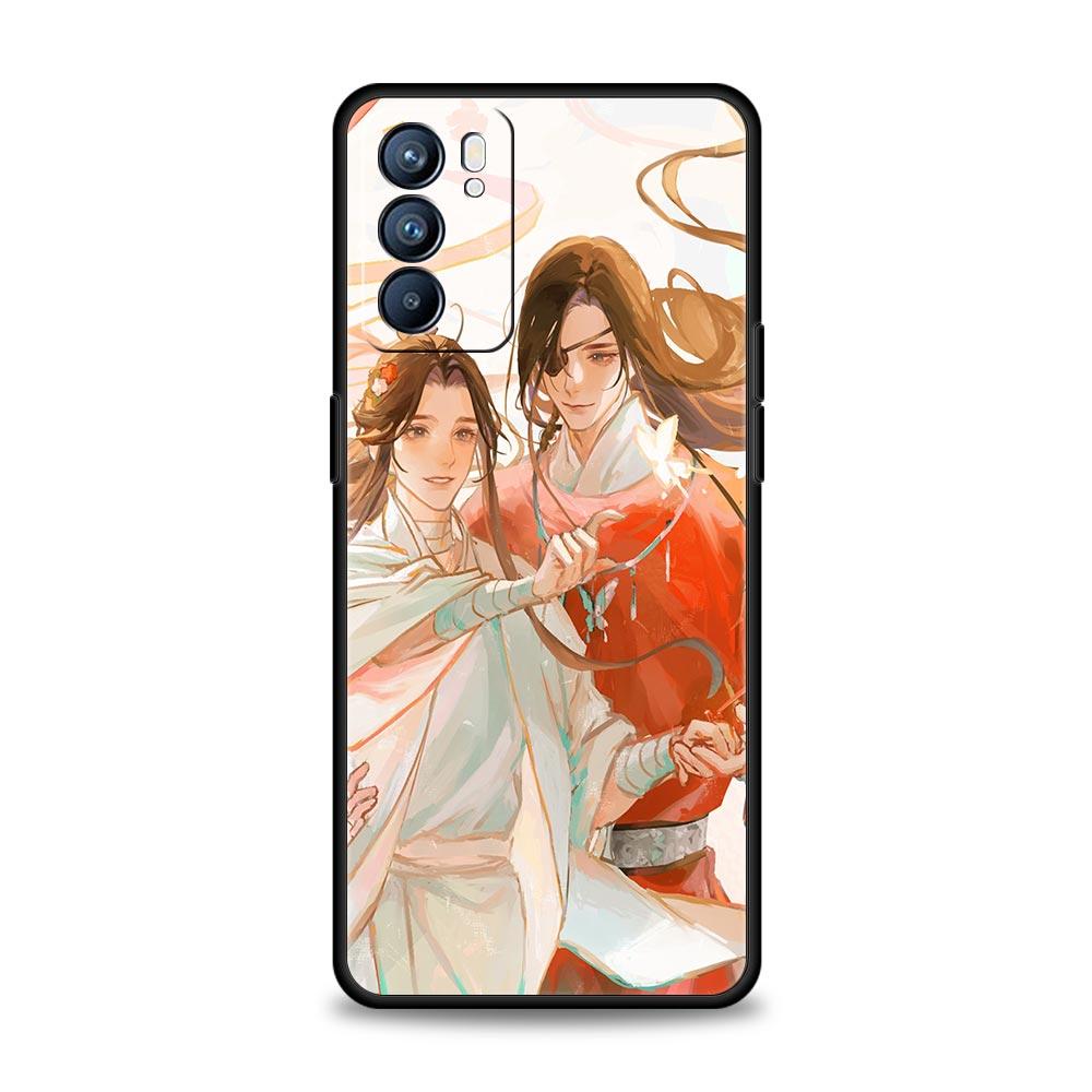 Heaven Official’s Blessing Phone Case For Oppo A54 A53 A52 A9 2020 A15 A95 A16 A76 A74 A12 Find X5 Reno7 Reno6 Pro Plus 5G Cover