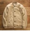 AmeKaji Herren Dicke Fleece Baseballkragen Jacke für Herbst/Winter