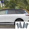 Pro XPeng G9 -2025 Ochranná fólie na B a C sloupek TPU Odolná proti poškrábání Odolná proti otiskům prstů Vinylová nálepka na kryt lišty dveří auta PPF