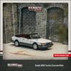TARMACWORKS Scale Saab 900 Turbo Convertible White 1/64 (Finished Model) T64G-067-WH