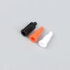 100pcs Syringes Tip Featuring Sturdy Plastic Construction For Precise Glues Control In Black White Orange Various Color Option