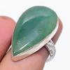 Natural Green Apatite Gemstone 925 Sterling Silver Jewelry Ring Size 7.5 y5B42