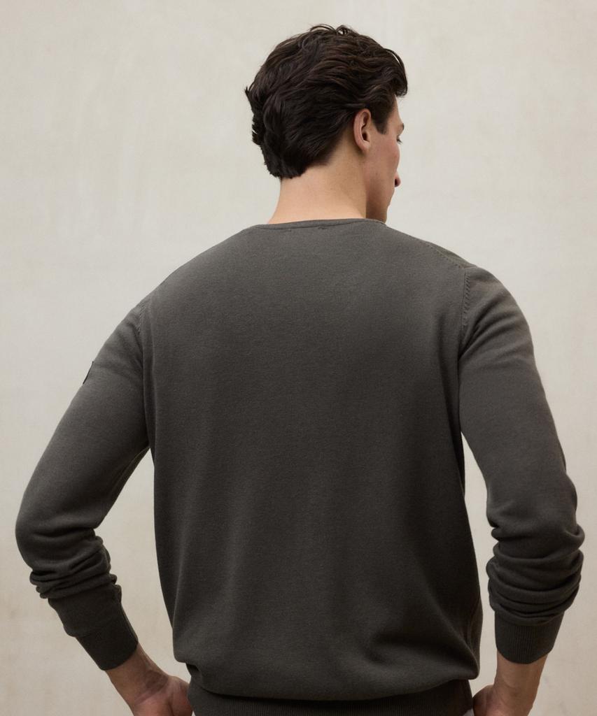 Ekoalpeu Herren Pullover Green Bayona