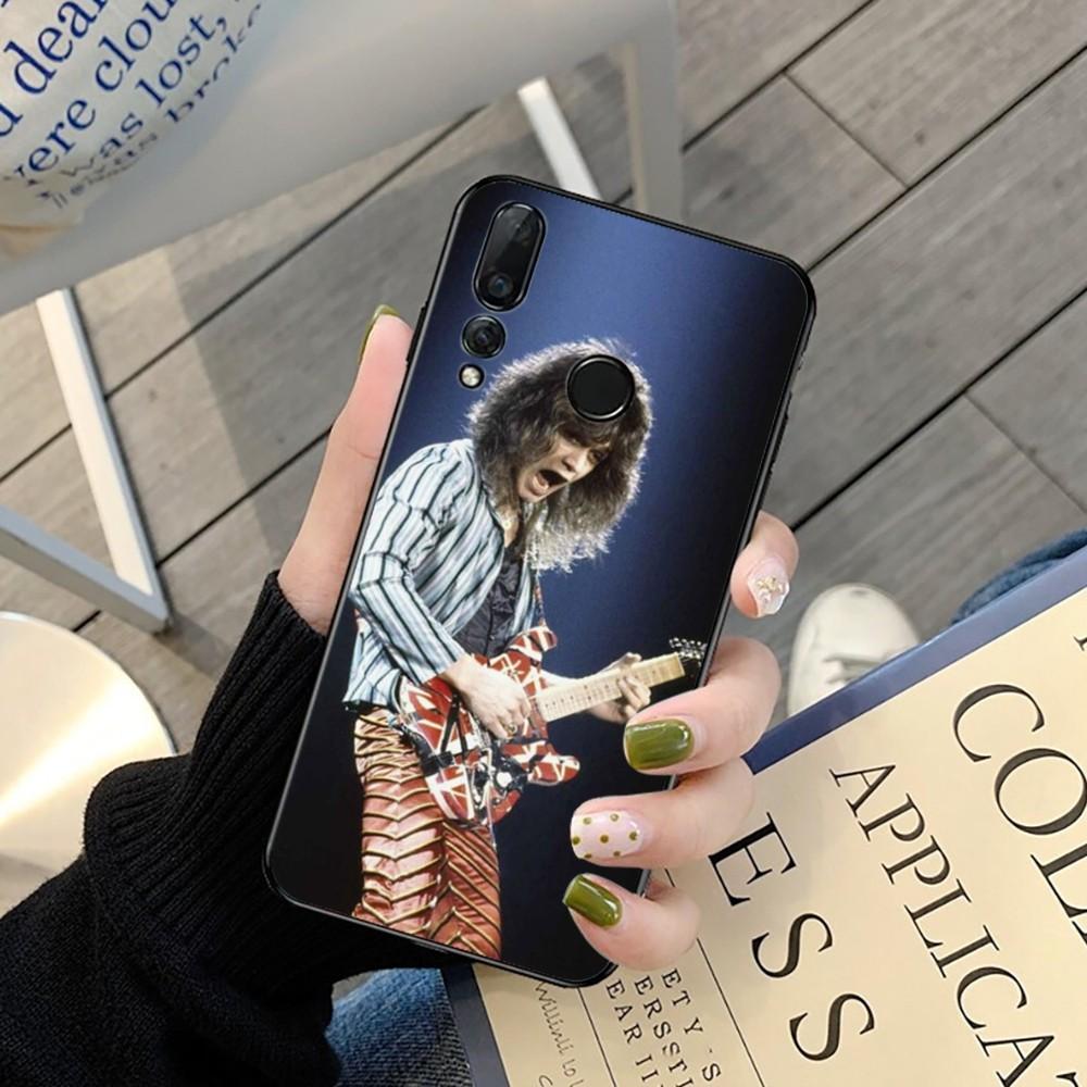E-Eddie V-Van-Halen Music Guitar Phone Case For Huawei Y9 6 7 5 Prime Enjoy 7s 7 8 Plus 7a 9e 9plus 8E Lite Psmart Shell