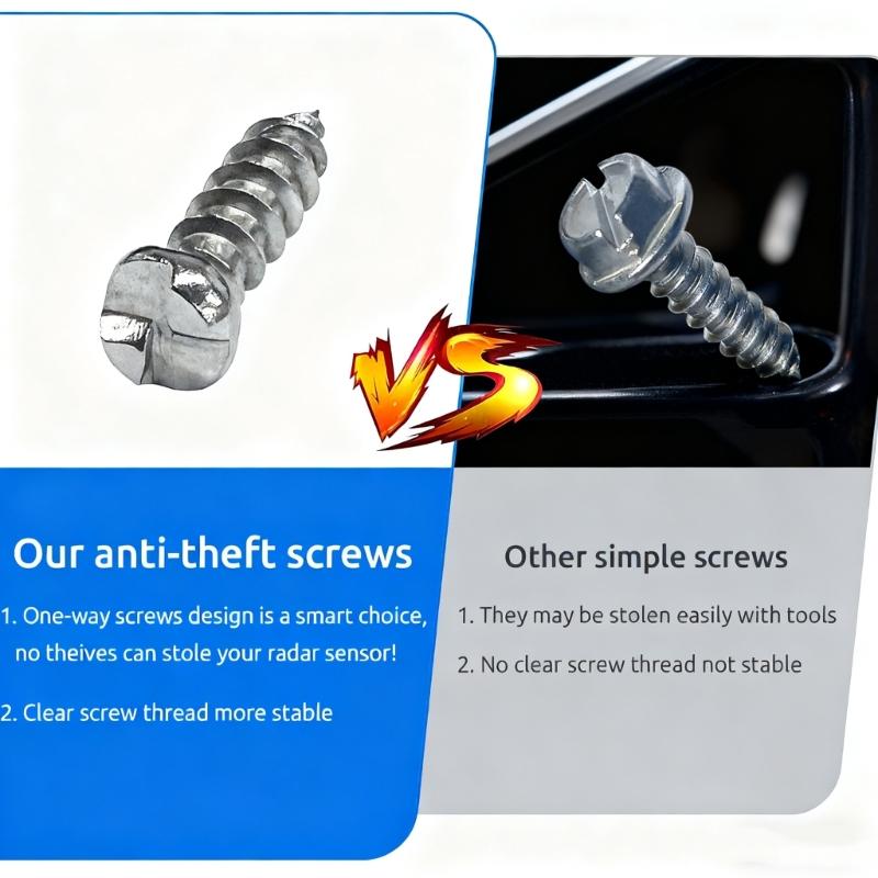 Radars Sensor Protector Cover Mounting Bracket For Sedan Vehicles Precisions All Weathers Metal Construction