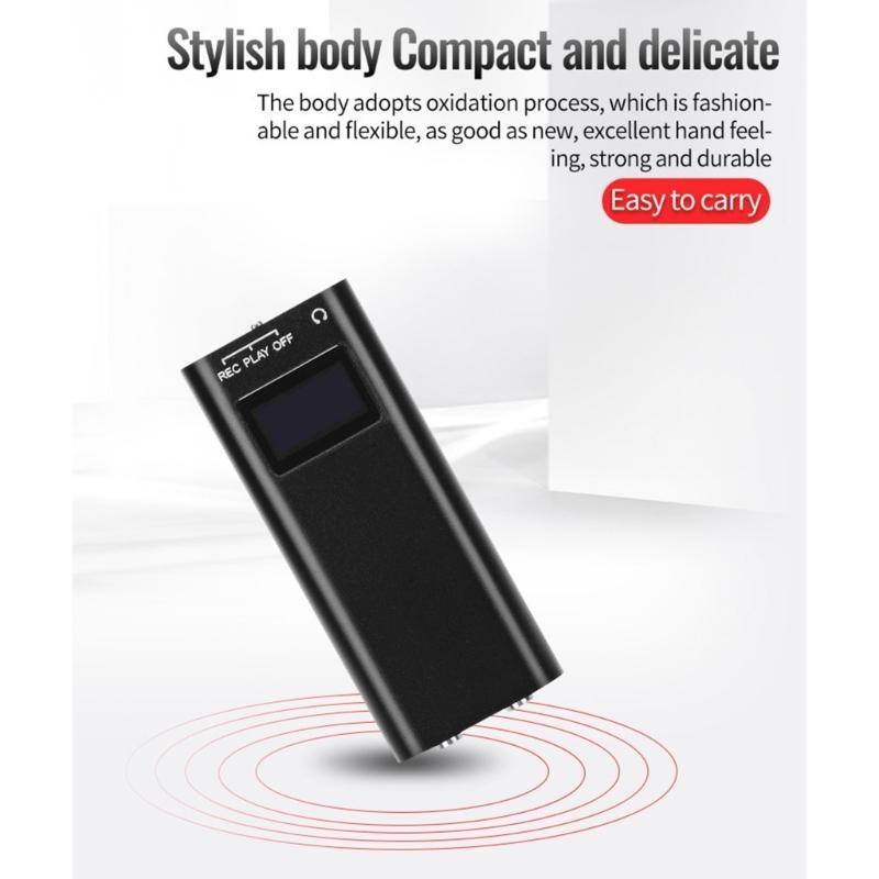 16GB Digital Voice Recorder 192Hrs Long Hours Storage Capacity for Lectures Meetings Interviews Clear Sound