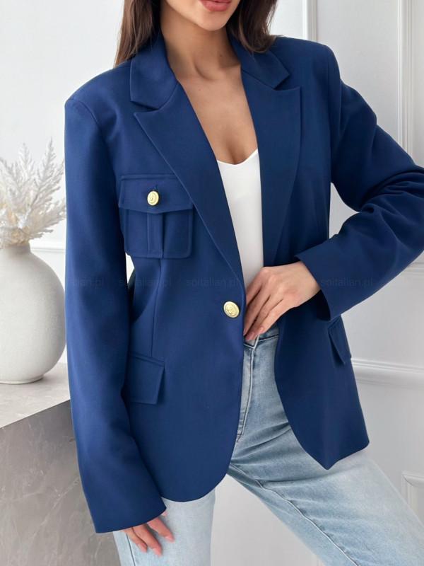 

European & American Women s Fashion Double-Breasted Solid Color Blazer Jacket, 2024 Autumn/Winter Collection. Medium