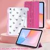 Single-pack Transparent Acrylic Tri-fold Sequined Tablet Case,For IPad Mini 6/7/9.7/10.2/10.5/Air 4/Air 5/10.9/Pro 11/10th A16
