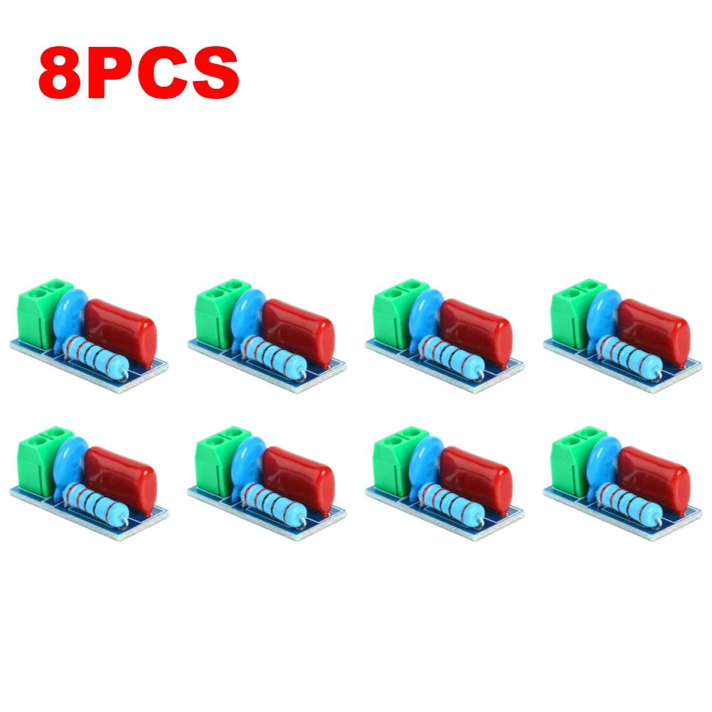 RC Absorption Circuit Module Relay Contact Protection Resistance Surge AC/DC 5V-400V Snubber Board Anti-interference Module