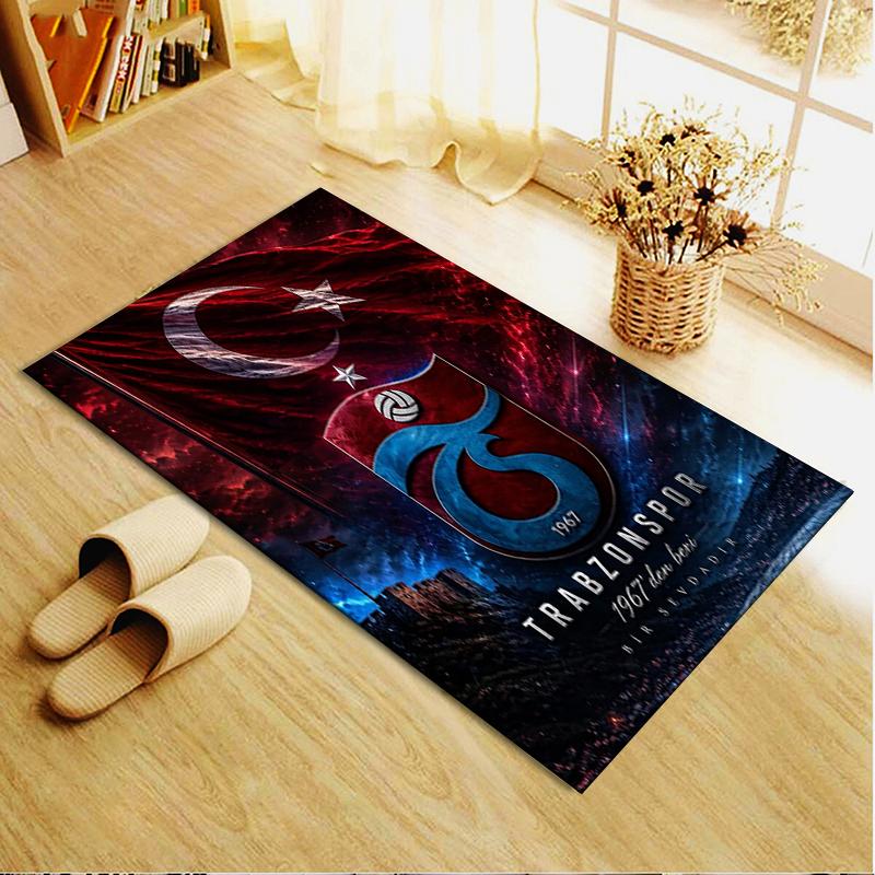 Trabzonspor Carpet Rug for Living Room Bedroom Home Sofa Decoration,Kids Play Non-slip Floor Mat