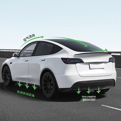 Kit Esportivo de Asa Traseira em Fibra de Carbono Seca para Tesla Model Y/3