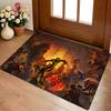 Shooting Game D-Doom Floor Mat Cozy Flannel Soft Thick Non-Slip Mat For Living Room Bedroom Kitchen Decor Rugs