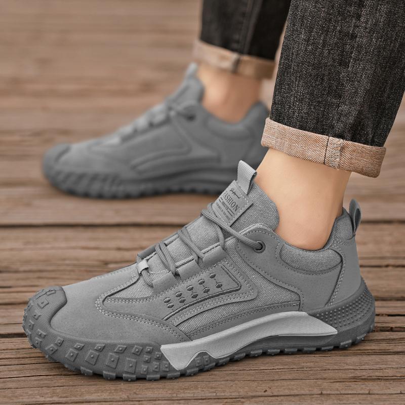 Spring and Autumn Men's Casual Sports Shoes Work Boots Designer Outdoor Flat Fashion Comfortable Walking Men's Loafers New Style