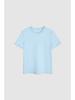 Women's High-End Crew Neck Tencel & Cotton Slimming Short Sleeve T-Shirt