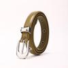 Thin Cowhide Veterinary Women's Belt Versatile Nailed Casual Pants Belt High-end Women's Belt