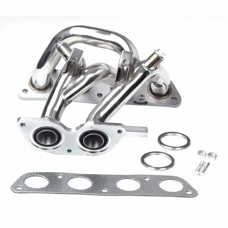 4-2-1 Tri-Y off-road Exhaust Manifold DIY Modify Stainless Steel For 1999-07 Toyota MRS MR2 Spyder 1.8L DOHC 4 Cylinder Engines