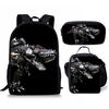 Traditional Creative Manana Sera BonitoI Learner Backpack Computer Knapsacks 3D Design Oxford Moisture-proof Boys/Girls Journey Backpacks