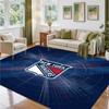 New York Rangers Design Crystal Velvet Rug Soft Decorative Mat for Bedroom Entrance