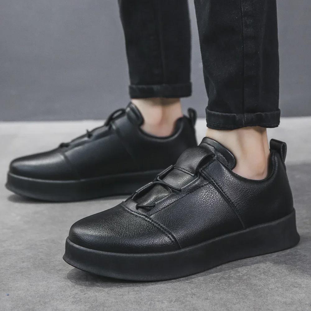 Men's Casual Slip-On Sneakers: Versatile, Lightweight, Youthful Sports & Flat Shoes