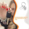 Keychain Holder Heart Tag Portable Car Motorcycle Pendant Keyring Hanging Key Bag Woman Handbag Man Deccoration Chain