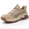 Breathable Four Seasons Work Boots Steel Toe Safety Shoes Men Work Shoes Sneakers Lightweight Anti-Puncture Indestructible Boots