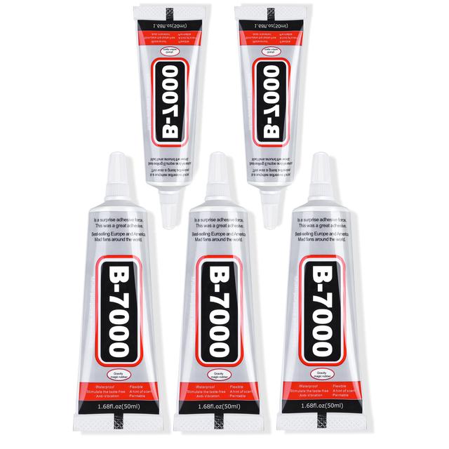 B7000 Transparent Glue Repair Mobile Screen Glue T7000 Black Waterproof Jewelry Craft Glue B7000 Super Strong Instant Adhesives