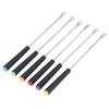6 Pcs Fondue Forks Stainless Steel Corrosion Resistant Long Forks for Cake Chocolate Fruits Cheese Fondue