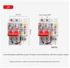 DELIXI Transparent Earth Leakage Circuit Breaker with RCD Switch, 1P+N/2P/3P/4P, 32A/63A Air Switch.