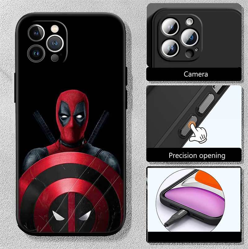 Deadpool Case for Samsung Note 20 10 S25 Plus Ultra Lite FE M20 M21 M30 M31 M51 A11 A26 A51 A52 A53 A56 A70 A71 A72 A73