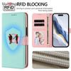 Fashion Flip Case Magnetic Back Cover 2 In 1 Hybrid Case For Iphone 7 8 11 12 13 14 15 Pro Plus Max Case Card Stand Holder Cover