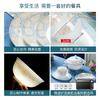 Dishes and dishes set Household tableware set Ceramic bowl Bone china simple bowl and dishes Household full set