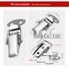 Thickened Stainless Steel Toggle Clasp for Toolboxes & Beehives