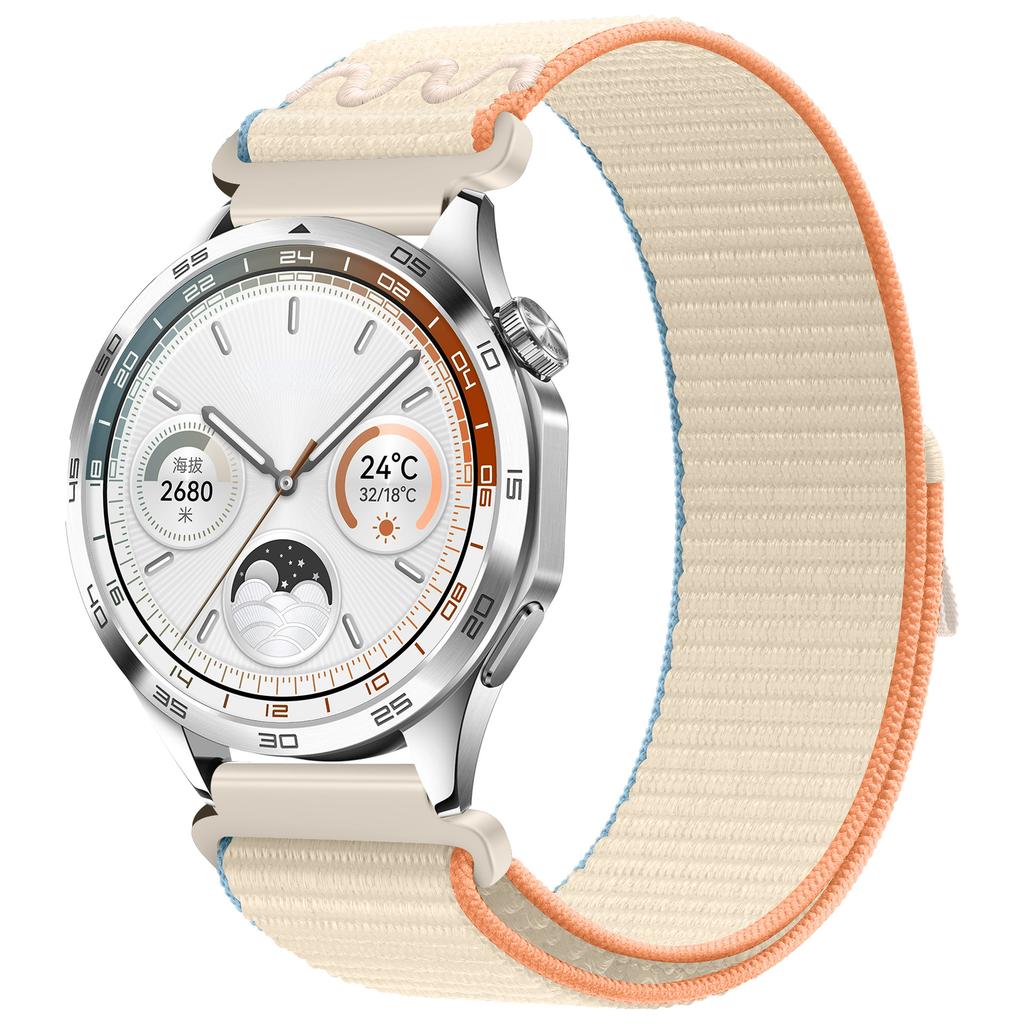 22mm 20mm Nylon Loop Band For Huawei Watch GT5/4/3/2 Pro 46mm Wristband Bracelet Samsung Watch 7 6 5 4 Amazfit GTR/Balance Strap