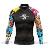 Mens UV Protection Rash Guard Long Sleeve Swim Shirt Snorkeling Diving Surfing Water Sports Quick Dry