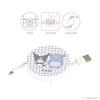 Gourmandise Sanrio Characters Cord Reel Case Kuromi SANG-312KU