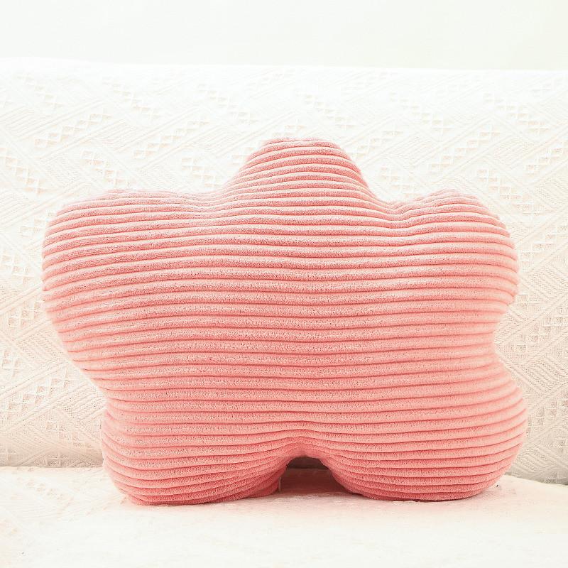 Flower U Cloud Shaped Plush Pillow Toy Cushion For Home Lounge Comfort Gift