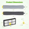 8Pcs Replacement Parts Kit for iRobot Roomba 800/870/880/960/980 Main Brush Side Brush Filter Set