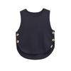 Fashion Style 2024 Summer New Women's Clothing Stylish Easiest for Match Side Button Knitting Vest 9598133