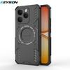 KEYSION Hollow Heat Dissipation Case for Realme 15T 5G Silicone+PC Magnetic Cooling Shockproof Phone Cover for Realme 15T