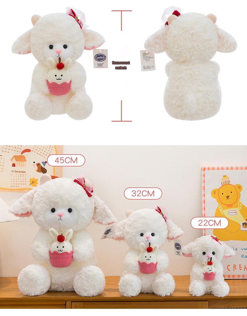 Cozy Lamb Plush Toy - Adorable Sheep Doll for Children's Day Gift