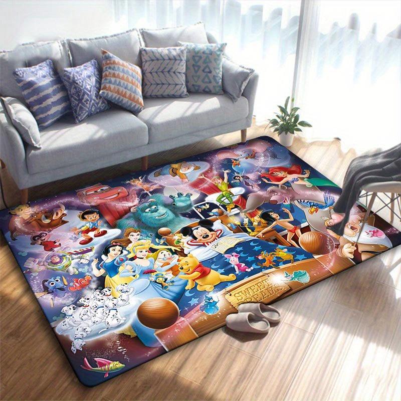 1pz Tappeto Disney Topolino e Minnie Tappeto da Area Tappeto Antiscivolo Lavabile a Mano Tappetino per Pavimento Adatto per Soggiorno Camera da Letto Arredamento Casa
