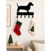 Dog Paw Wall Hooks Rustic Wood Entryway Organizer Pet Themed Home Decor Gift