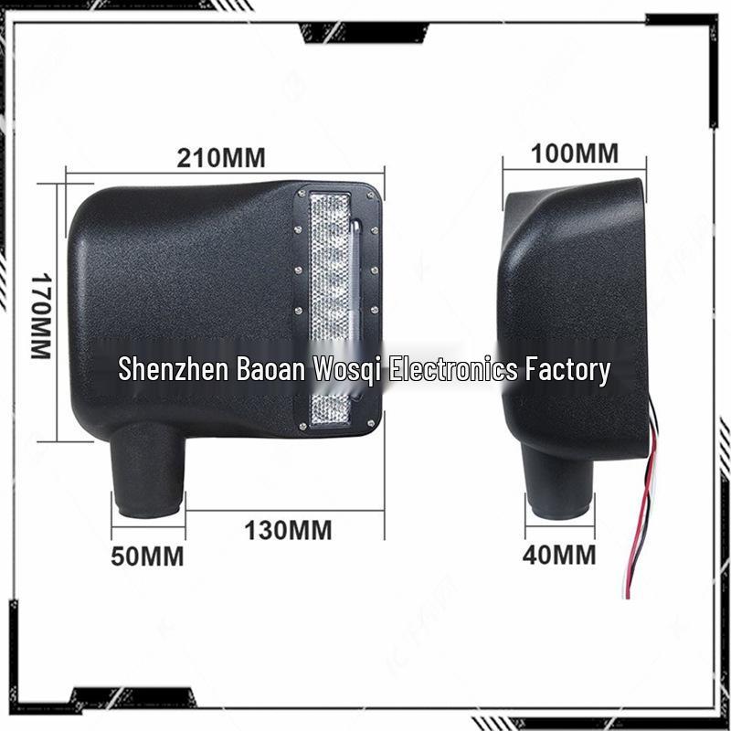 Wrangler Rearview Mirror LED Turn Signal & Reversing Light