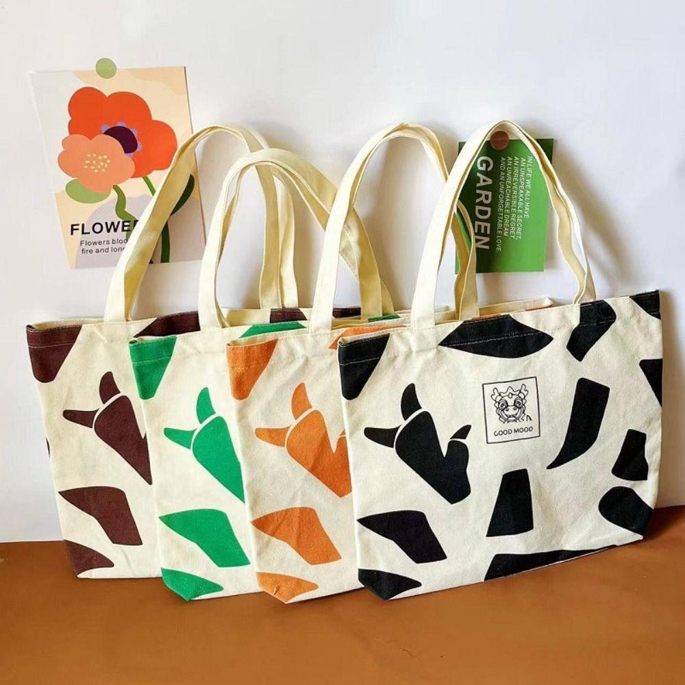 

Мультяшные мини-сумки персиковые сумки для хранения модная холщовая сумка-тоут для путешествий